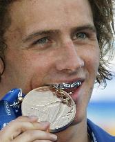 Lochte wins men's 200m medley with world record