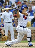 Chicago Cubs' Fukudome 3-for-3 against Houston Astros