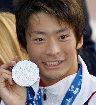 Irie takes silver in 200 backstroke at worlds