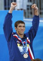 Phelps wins his 4th gold medal of 2009 worlds