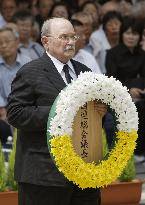 U.N. General Assembly chief in Nagasaki