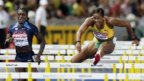 Foster-Hilton wins in women's 100-meter hurdles final