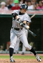 Seattle Mariners' Ichiro 1-for-5 against Cleveland Indians