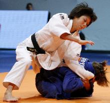 Fukumi wins gold at judo worlds