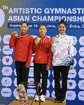 (SP)QATAR-DOHA-GYMNASTICS-ASIAN CHAMPIONSHIPS