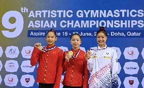 (SP)QATAR-DOHA-GYMNASTICS-ASIAN CHAMPIONSHIPS