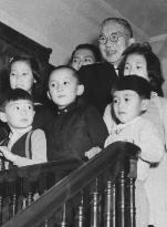 Yukio Hatoyama, his family