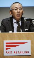 Uniqlo operator aims to increase sales to 5 tril. yen by 2020