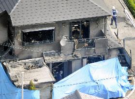 2 die in residential fire in Hyogo Pref.