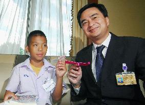 Thai gov't allows stateless boy to travel to Japan for contest
