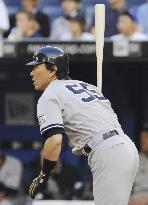 Yankees' Matsui plays vs. Blue Jays