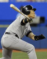 Yankees' Matsui goes hitless vs Blue Jays