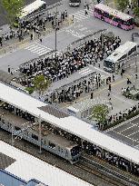 Early-morning subway accident disrupts Tokyo commute