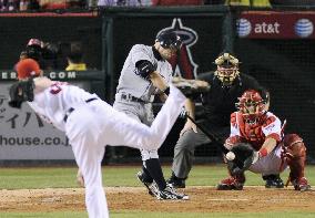 Seattle Mariners' Ichiro 1-for-5 against L.A. Angels