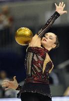 Ukraine's Bessonova wins bronze at Rhythmic Gymnastics