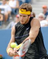 Del Potro in U.S. Open tennis