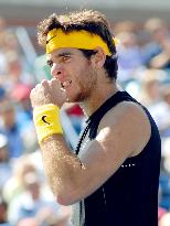 Del Potro in U.S. Open tennis