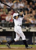 Seattle Mariners' Ichiro 2-for-4 against Chicago White Sox