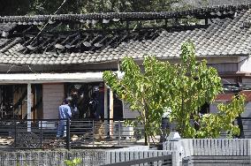 Vacation home of actress Sakai burned down, police suspect arson