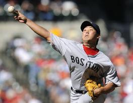 Boston Red Sox's Matsuzaka earns 3rd win over Baltimore Orioles