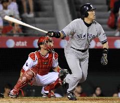 Yankees' Matsui hits homer