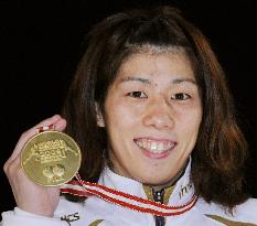 Yoshida wins 55-kg gold at world c'ships