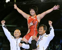 Nishimaki wins 63-kg gold at world c'ships