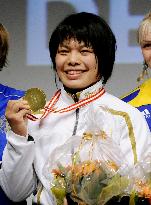 Nishimaki wins 63-kg gold at world c'ships