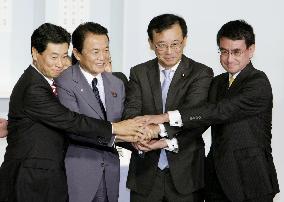Opposition LDP picks Tanigaki as new leader