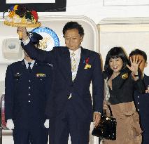 Hatoyama heads for Copenhagen in support of Tokyo's Olympic bid