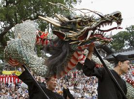 Nagasaki Kunchi Festival begins