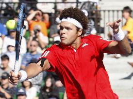 Tsonga claims Japan Open tennis title