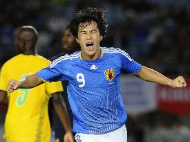 Okazaki hits hat-trick as Japan hammer Togo