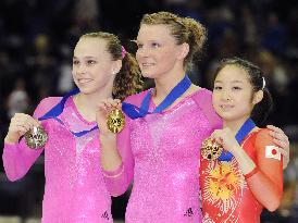 Japan's Tsurumi gets bronze in women's all-around at worlds