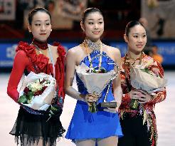 S. Korea's Kim wins season-opening Grand Prix, Japan's Asada 2nd
