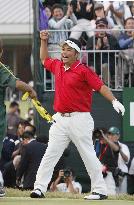 Oda wins Japan Open in 3-way playoff