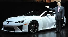 Toyota to sell 500 units of 2-seater Lexus sports car in 2010