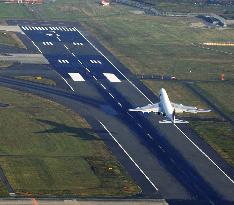 Narita's extended 2nd runway goes operational