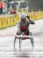 Swiss Frei wins Oita wheelchair marathon