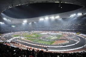 Beijing Olympic stadium turns into race circuit