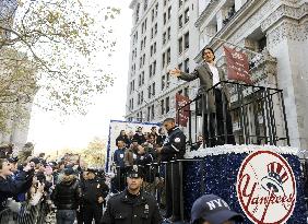 N.Y. Yankees World Series victory parade in N.Y.