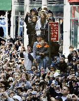 N.Y. Yankees World Series victory parade in N.Y.