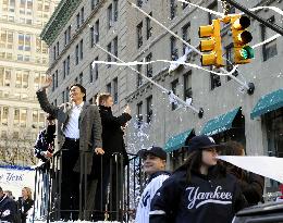 N.Y. Yankees World Series victory parade in N.Y.