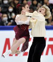 Davis, White win ice dance at NHK Trophy