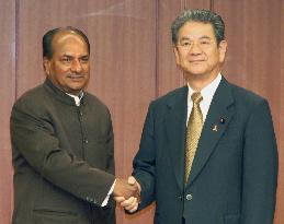 Japan, India agree to advance security cooperation
