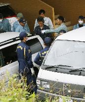 Okinawa police search U.S. serviceman's home