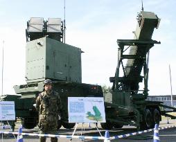 1st antiballistic missile launcher set in Kyushu