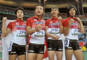 Japan claims relay double at Asian c'ships