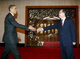 Obama, Wen vow to enhance bilateral relations