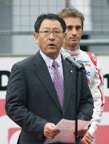 Toyota president apologizes for F1 withdrawal
